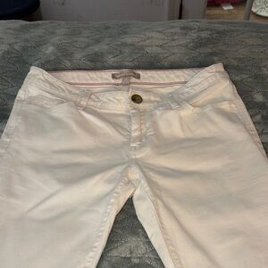 Banana Republic Women's White Slim Jeans